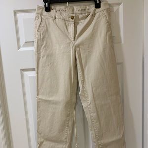 Talbots Weekend Chinos in Stone color